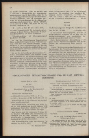 Verordnungsblatt der steiermärkischen Landesregierung 19531023 Seite: 2