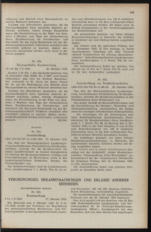 Verordnungsblatt der steiermärkischen Landesregierung 19531106 Seite: 5