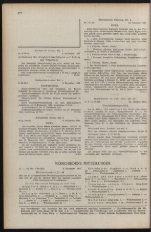 Verordnungsblatt der steiermärkischen Landesregierung 19531120 Seite: 16