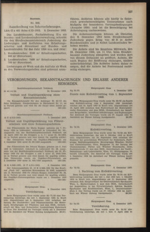 Verordnungsblatt der steiermärkischen Landesregierung 19531218 Seite: 3