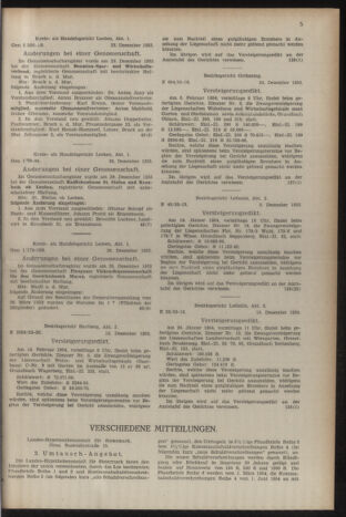 Verordnungsblatt der steiermärkischen Landesregierung 19540108 Seite: 5