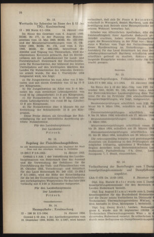 Verordnungsblatt der steiermärkischen Landesregierung 19540122 Seite: 2