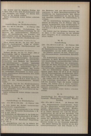 Verordnungsblatt der steiermärkischen Landesregierung 19540226 Seite: 5