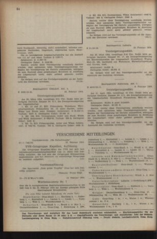 Verordnungsblatt der steiermärkischen Landesregierung 19540305 Seite: 6