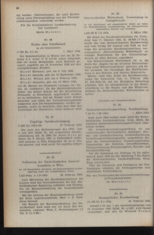 Verordnungsblatt der steiermärkischen Landesregierung 19540312 Seite: 2