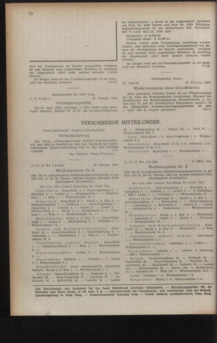 Verordnungsblatt der steiermärkischen Landesregierung 19540312 Seite: 8