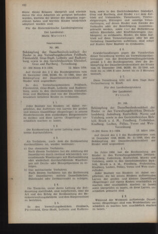 Verordnungsblatt der steiermärkischen Landesregierung 19540326 Seite: 2