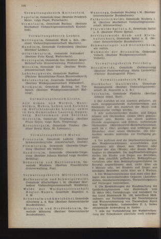 Verordnungsblatt der steiermärkischen Landesregierung 19540326 Seite: 6