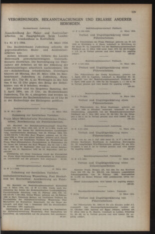 Verordnungsblatt der steiermärkischen Landesregierung 19540326 Seite: 9