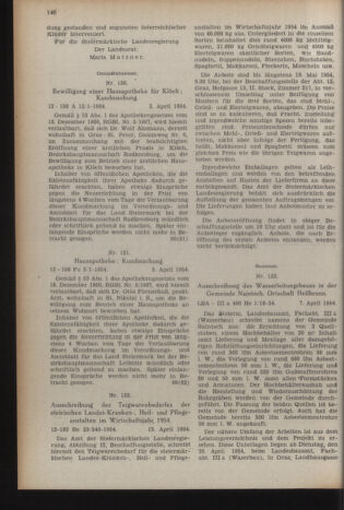 Verordnungsblatt der steiermärkischen Landesregierung 19540416 Seite: 2