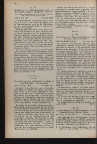 Verordnungsblatt der steiermärkischen Landesregierung 19540423 Seite: 2