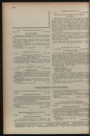 Verordnungsblatt der steiermärkischen Landesregierung 19540514 Seite: 8