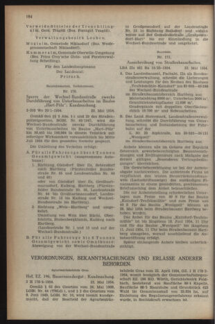 Verordnungsblatt der steiermärkischen Landesregierung 19540528 Seite: 2