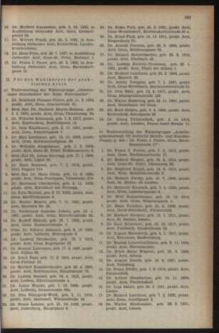 Verordnungsblatt der steiermärkischen Landesregierung 19540604 Seite: 5