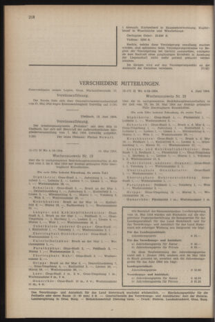 Verordnungsblatt der steiermärkischen Landesregierung 19540618 Seite: 12