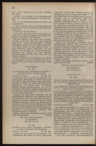 Verordnungsblatt der steiermärkischen Landesregierung 19540618 Seite: 2