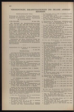 Verordnungsblatt der steiermärkischen Landesregierung 19540618 Seite: 6