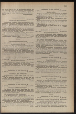 Verordnungsblatt der steiermärkischen Landesregierung 19540618 Seite: 9