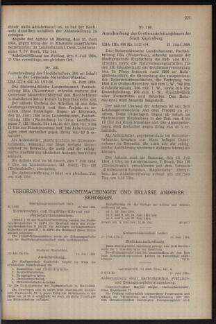 Verordnungsblatt der steiermärkischen Landesregierung 19540625 Seite: 3