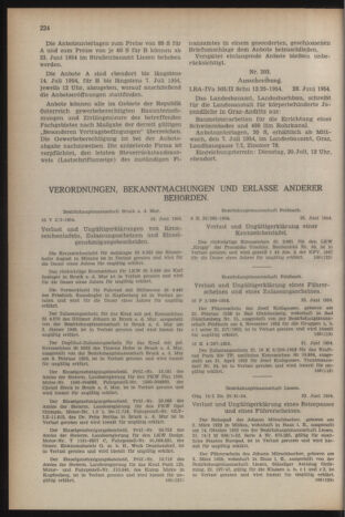 Verordnungsblatt der steiermärkischen Landesregierung 19540702 Seite: 2