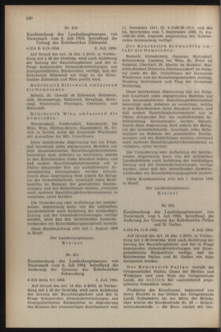 Verordnungsblatt der steiermärkischen Landesregierung 19540716 Seite: 2