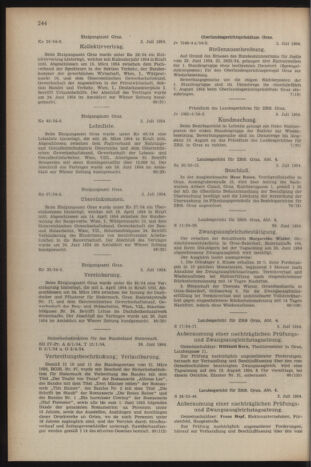 Verordnungsblatt der steiermärkischen Landesregierung 19540716 Seite: 6