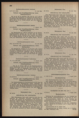 Verordnungsblatt der steiermärkischen Landesregierung 19540813 Seite: 6