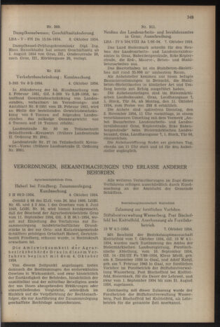 Verordnungsblatt der steiermärkischen Landesregierung 19541015 Seite: 7