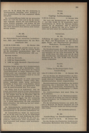 Verordnungsblatt der steiermärkischen Landesregierung 19541029 Seite: 3