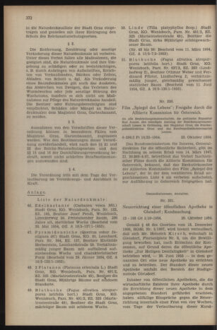 Verordnungsblatt der steiermärkischen Landesregierung 19541105 Seite: 2