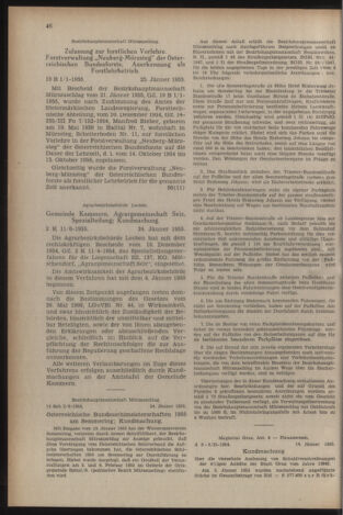 Verordnungsblatt der steiermärkischen Landesregierung 19550204 Seite: 14