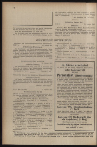 Verordnungsblatt der steiermärkischen Landesregierung 19550204 Seite: 16