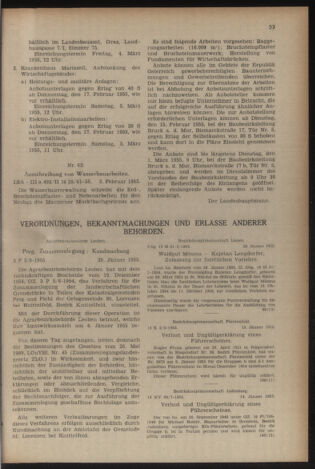 Verordnungsblatt der steiermärkischen Landesregierung 19550211 Seite: 15