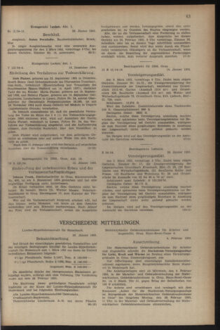 Verordnungsblatt der steiermärkischen Landesregierung 19550211 Seite: 19