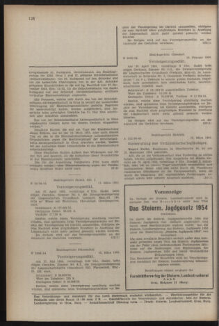 Verordnungsblatt der steiermärkischen Landesregierung 19550325 Seite: 12