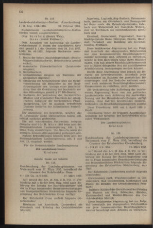 Verordnungsblatt der steiermärkischen Landesregierung 19550325 Seite: 2