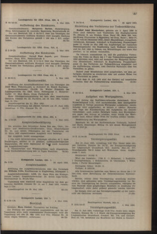 Verordnungsblatt der steiermärkischen Landesregierung 19550513 Seite: 15