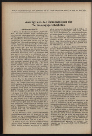 Verordnungsblatt der steiermärkischen Landesregierung 19550513 Seite: 8