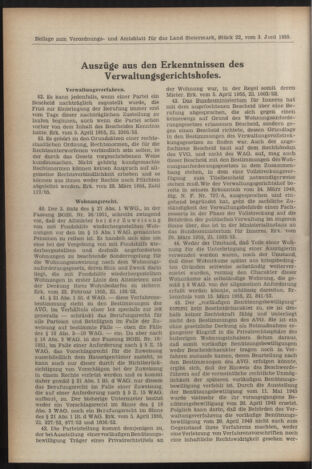 Verordnungsblatt der steiermärkischen Landesregierung 19550603 Seite: 6