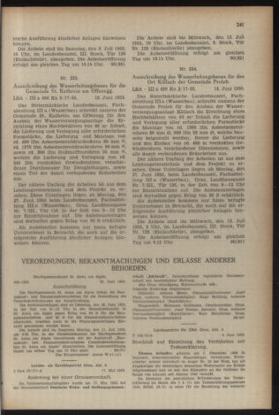 Verordnungsblatt der steiermärkischen Landesregierung 19550701 Seite: 9