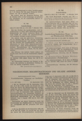 Verordnungsblatt der steiermärkischen Landesregierung 19551014 Seite: 4