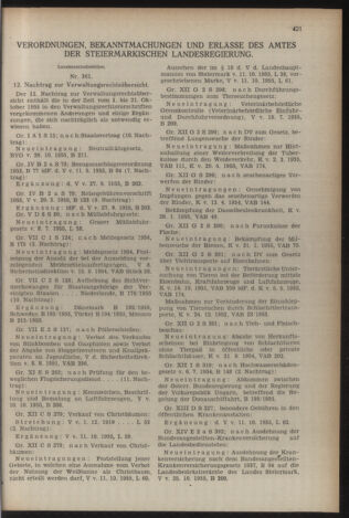 Verordnungsblatt der steiermärkischen Landesregierung 19551111 Seite: 3