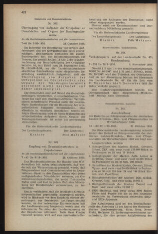 Verordnungsblatt der steiermärkischen Landesregierung 19551111 Seite: 4