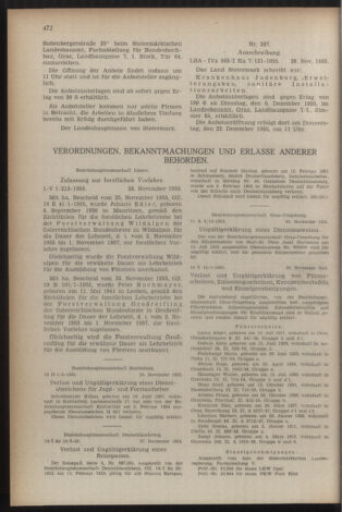 Verordnungsblatt der steiermärkischen Landesregierung 19551209 Seite: 2