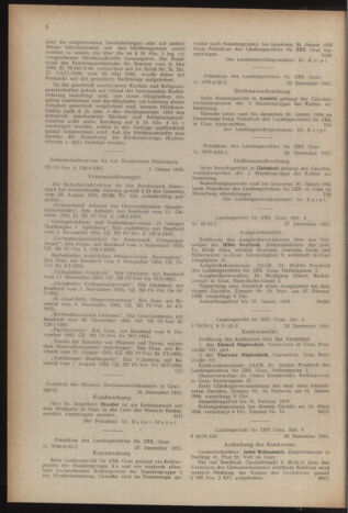 Verordnungsblatt der steiermärkischen Landesregierung 19560105 Seite: 6