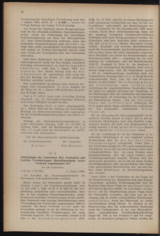 Verordnungsblatt der steiermärkischen Landesregierung 19560113 Seite: 2