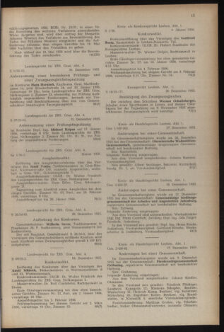 Verordnungsblatt der steiermärkischen Landesregierung 19560113 Seite: 7