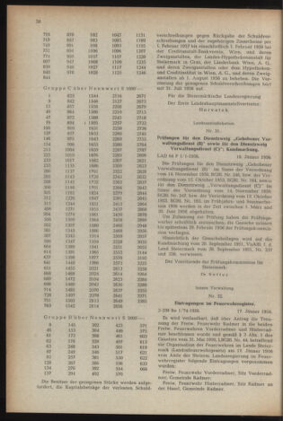 Verordnungsblatt der steiermärkischen Landesregierung 19560127 Seite: 2