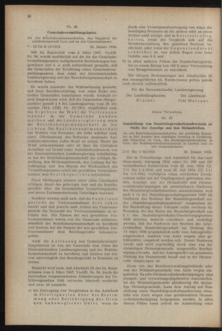 Verordnungsblatt der steiermärkischen Landesregierung 19560203 Seite: 2