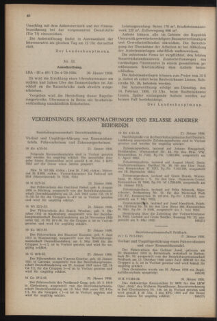 Verordnungsblatt der steiermärkischen Landesregierung 19560203 Seite: 4